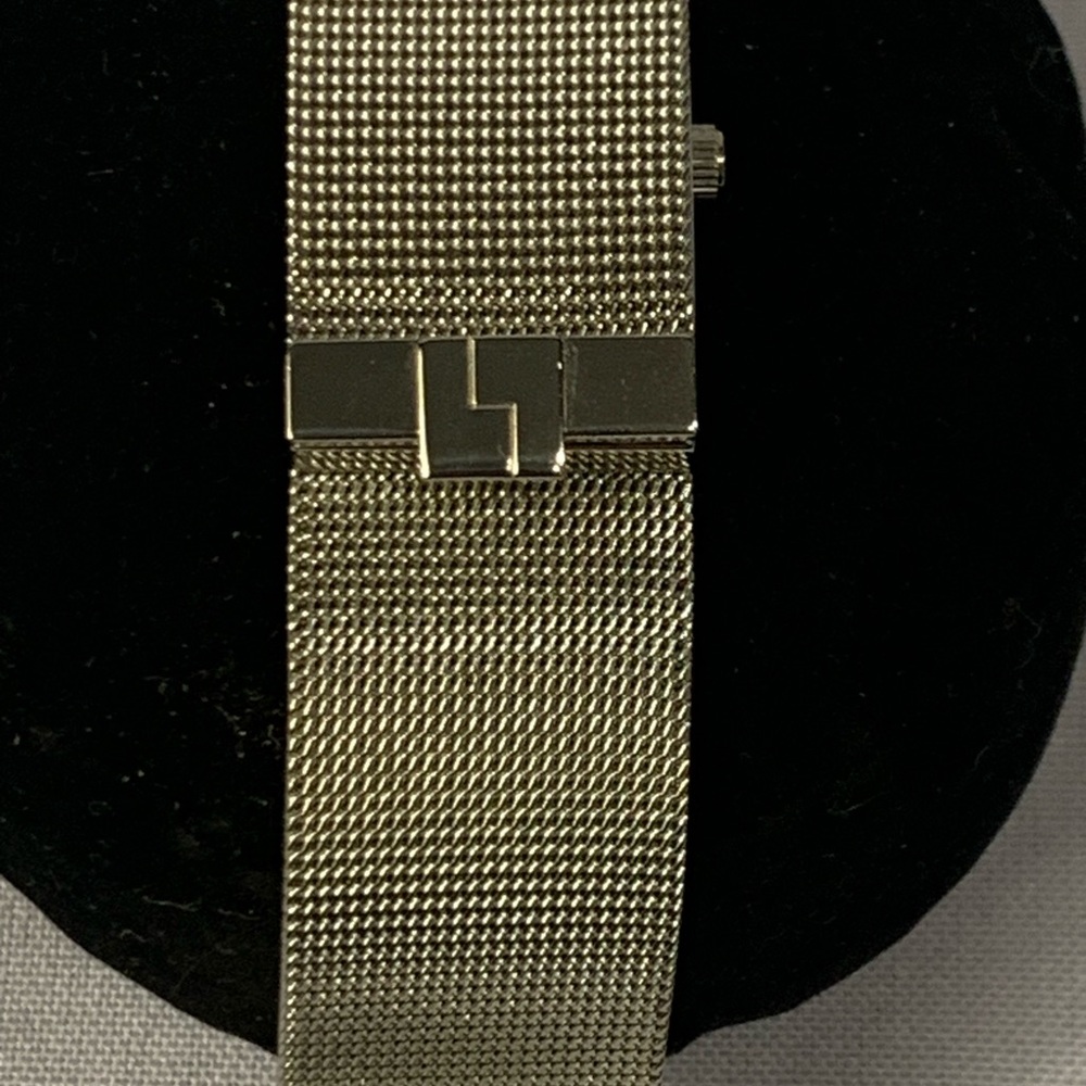 L.A.M.B Silver Mesh Bracelet with
HIDDEn Watch